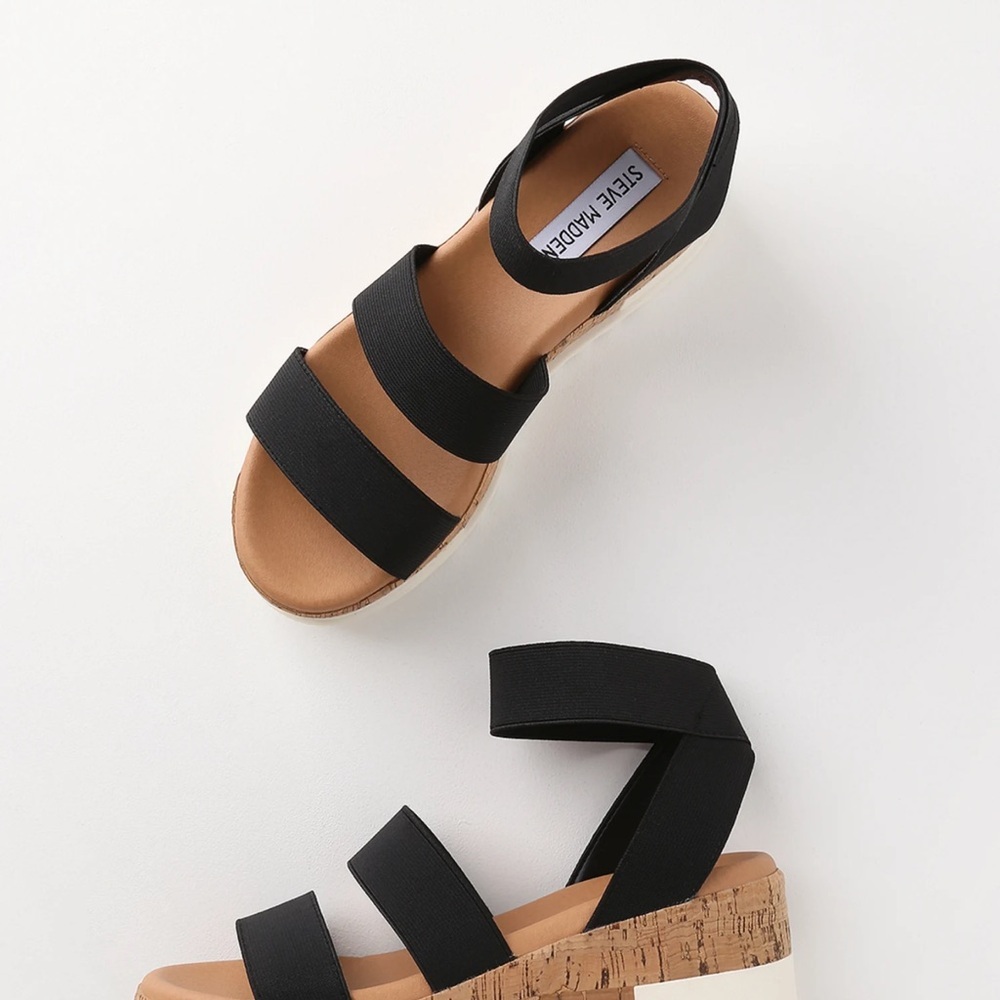 Steve Madden Platform Sole Sandals - Picture 3 of 3